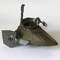 Vintage Star Wars Desert Sail Skiff Mini Rig