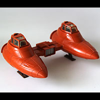 Vintage Star Wars Twin Pod Cloud Car