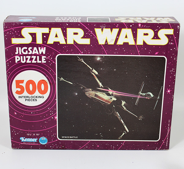 Vintage Star Wars X-Wing Fighter Puzzle