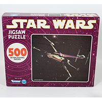 Vintage Star Wars X-Wing Fighter Puzzle