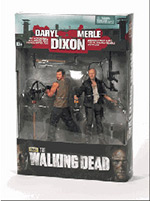 Walking Dead TV Merle and Daryl Dixon Action Figure 2-Pack