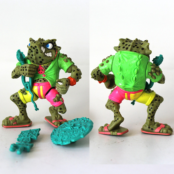 Vintage TMNT Napoleon Bonafrog Figure Loose
