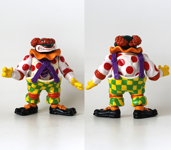 Vintage TMNT Crazy Clownin Mike Action Figure Loose
