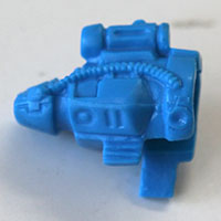 Vintage TMNT Krangs Android Body Blaster Weapon Part Loose