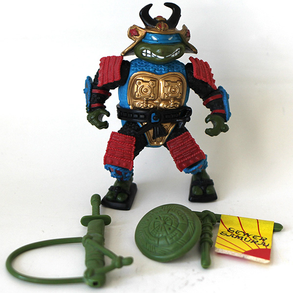 Vintage TMNT Sewer Samurai Leo Action Figure Loose