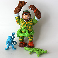 Vintage TMNT Sergeant Bananas Action Figure