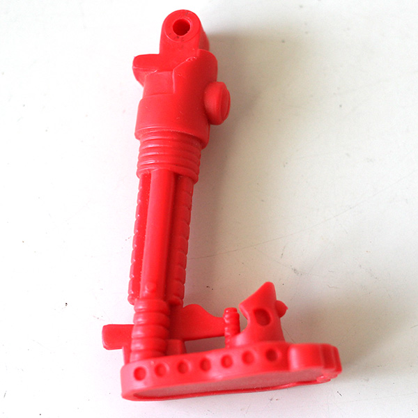 Vintage TMNT Technodrome Red Foot Support Part