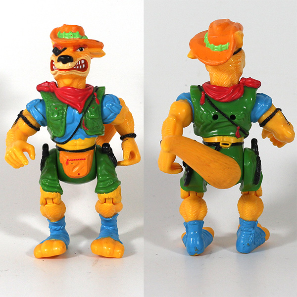 Vintage TMNT Walkabout Kangaroo Action Figure Loose