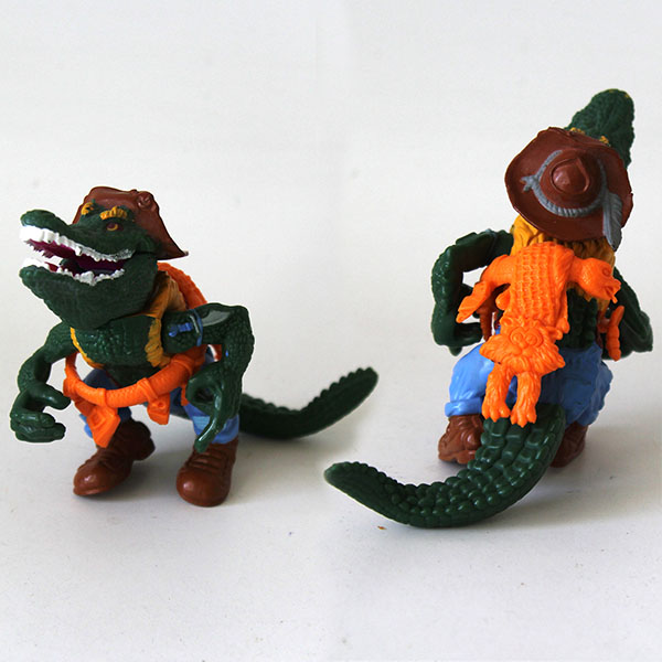 Vintage TMNT Leatherhead Action Figure Loose