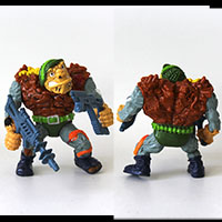 Vintage TMNT General Traag Figure Loose
