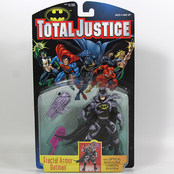 Total Justice Batman Fractal Armor Action Figure  MOC
