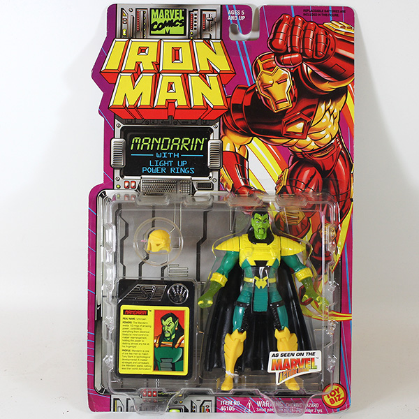 Iron Man Mandarin with Light Up Power Rings Action Figure MOC