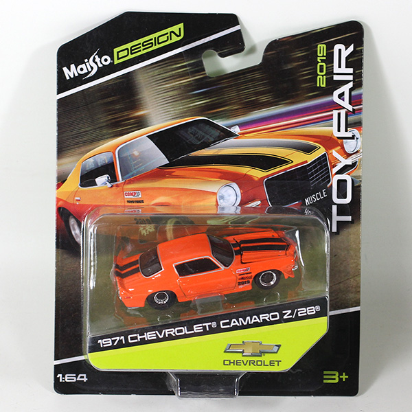 2019 New York NY Toy Fair Exclusive 1971 Chevrolet Camaro Z/28 Car