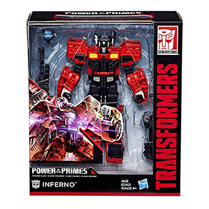 Transformers Power of the Primes Voyager Inferno Action Figure
