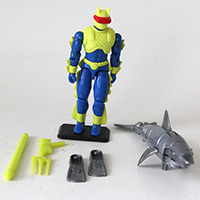 Vintage G.I. Joe Eels 1992 V2 Loose Figure