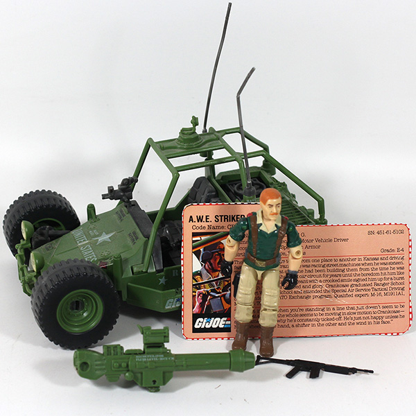 Vintage G.I. Joe AWE Striker 1986 Loose