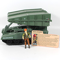 Vintage G.I. Joe Bridge Layer Toss N Cross 1984