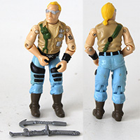 Vintage G.I. Joe Buzzer Loose Figure 85