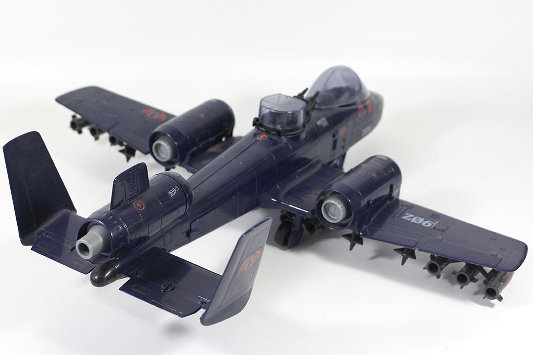 Vintage G.I. Joe Cobra Rattler Ground Attack Jet 1984 Loose | Destiny Toys