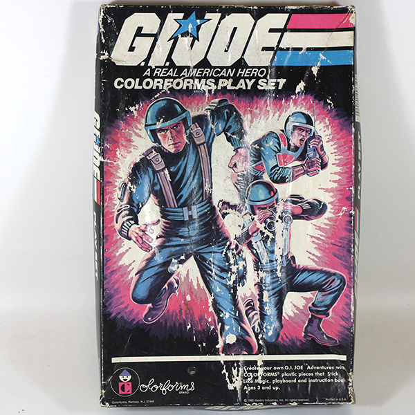 Vintage G.I. Joe Colorforms Play Set 1984