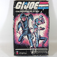 Vintage G.I. Joe Colorforms Play Set 1984