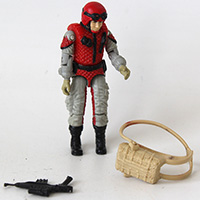 Vintage G.I Joe Crazylegs Loose Figure 1987