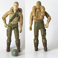 Vintage G.I. Joe Duke 83 Action Figure Loose