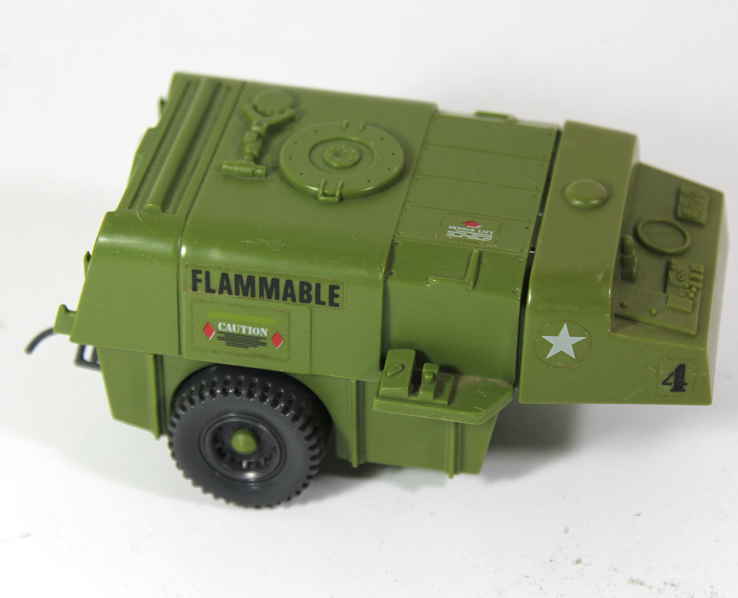 Vintage G.I. Joe USS Flagg Fuel Trailer Loose