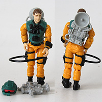 Vintage G.I. Joe Scoop 89 Loose Action Figure