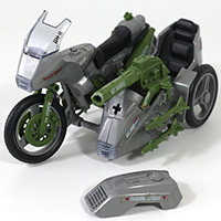 Vintage G.I. Joe Silver Mirage Motorcycle Loose 1985