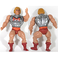 Vintage Masters of the Universe He-Man Battle Armor Figure Loose