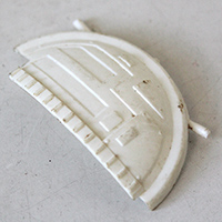 Vintage Star Wars Imperial Tie Fighter Right Top Hatch Part