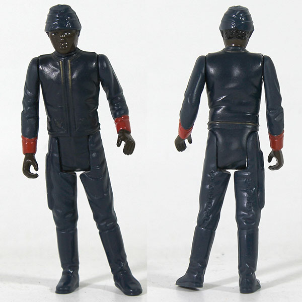 Vintage Star Wars Bespin Security Guard (Black) Action Figure