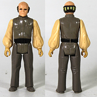 Vintage Star Wars Lobot Action Figure