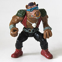 Vintage TMNT Bebop Action Figure Loose