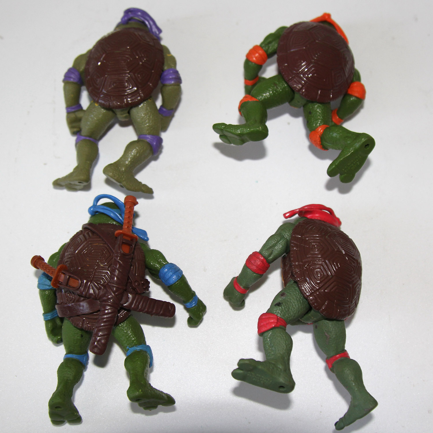Vintage TMNT Movie Star Series Lot of 4 Loose Figures