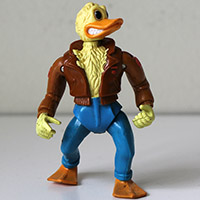 Vintage TMNT Ace Duck Figure Loose