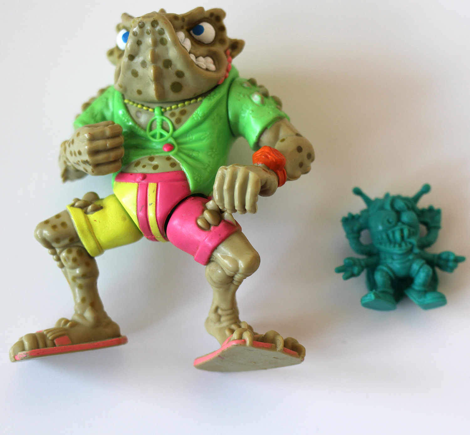 Vintage TMNT Napoleon Bonafrog Figure Loose