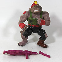 Vintage TMNT Dirtbag The Militant Mole Figure Loose