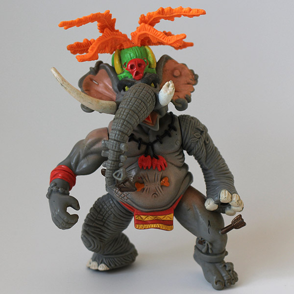 Vintage TMNT Dr. EL Elephant Action Figure Loose