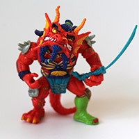 Vintage TMNT Hothead Loose Figure