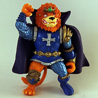 Vintage TMNT King LionHeart Figure Loose