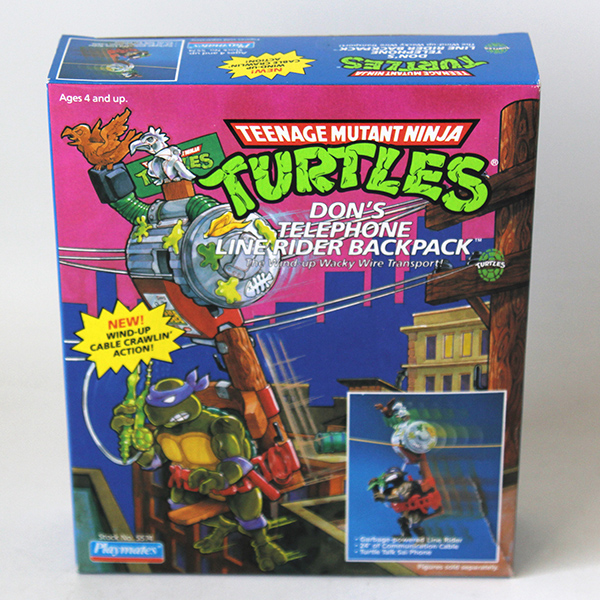 Vintage TMNT Dons Telephone Line Rider Backpack