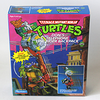 Vintage TMNT Dons Telephone Line Rider Backpack
