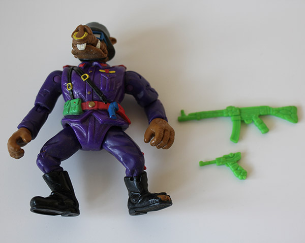 Vintage TMNT Private Porknose Bebop Loose Figure