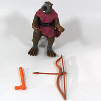 Vintage TMNT Splinter Action Figure Loose