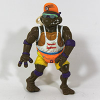 Vintage TMNT Spike N Volley Don Action Figure 1992