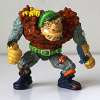 Vintage TMNT General Traag Figure Loose