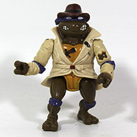 Vintage TMNT Don the Undercover Turtle Action Figure Loose