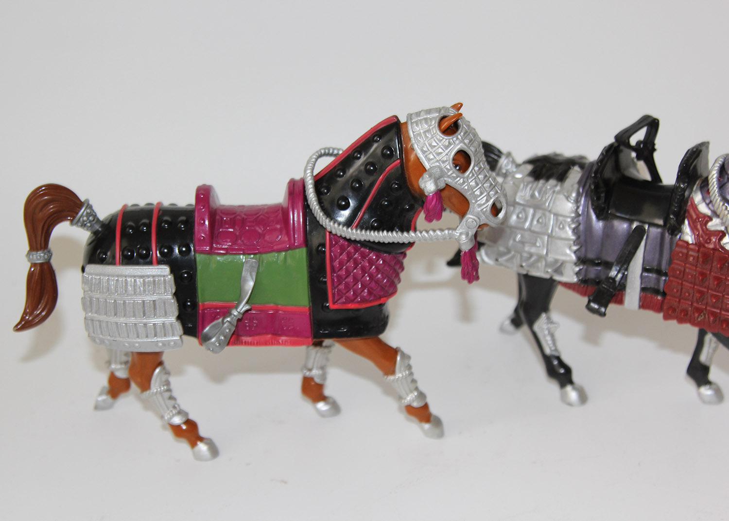 Vintage TMNT Rebel and Evil War Horse Lot of 2 Loose figures